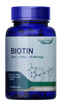 Nutrilabs Biotin 10,000 mcg