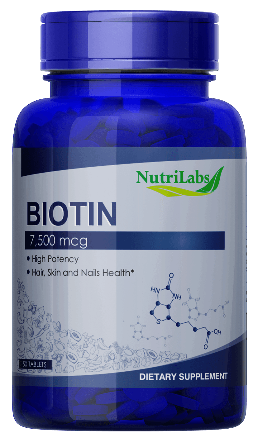Nutrilabs Biotin 7,500 mcg