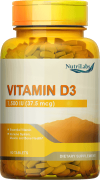 Nutrilabs Vitamin D-3 1,500 IU