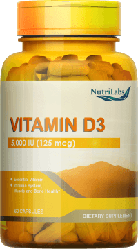 Nutrilabs Vitamin D-3 5,000 IU