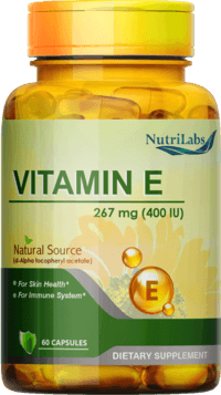Nutrilabs Vitamin E 400 IU