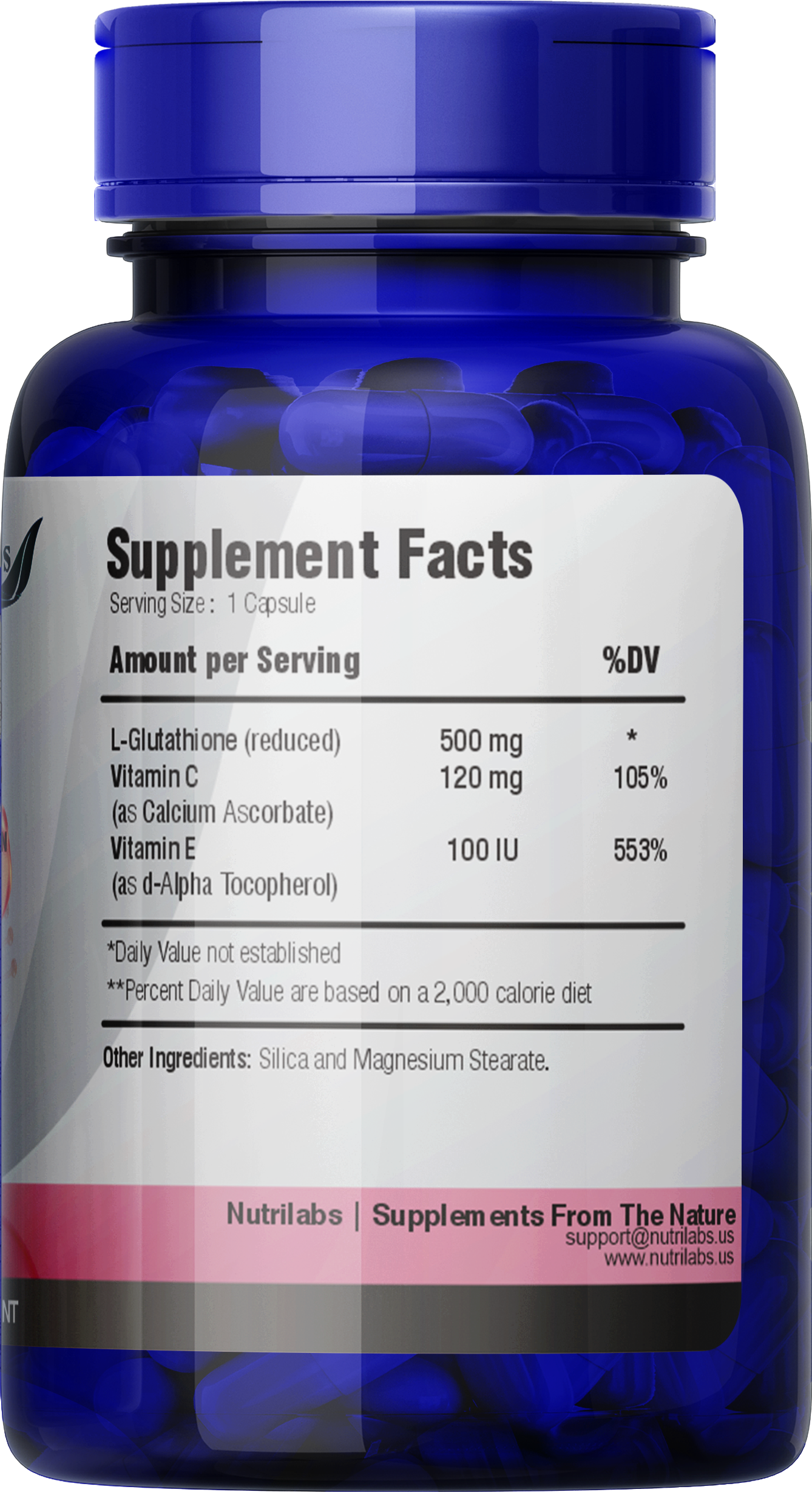 glutathione and vitamin d with C & E 30 capsules Injection Gluta-C Anti-Ageing & Size:50 gm 40s